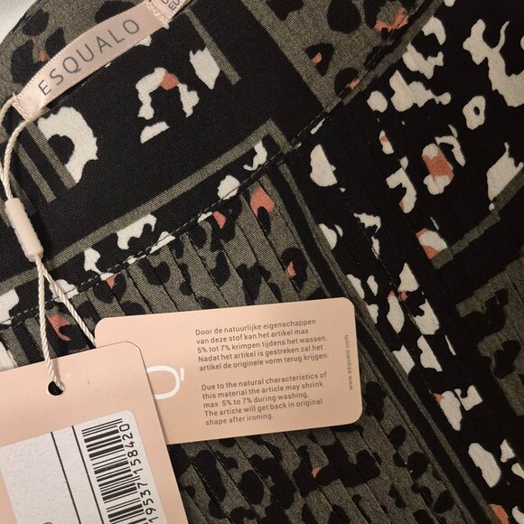 Esqualo Boho Flirty Matching Skirt and Shirt Blouse Size 10 Set - 2 Pieces - Picture 9 of 12